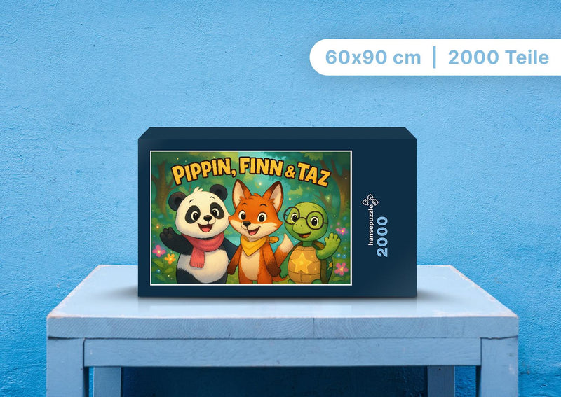 110547 Kinder - Zara, Pippin und Taz Puzzle