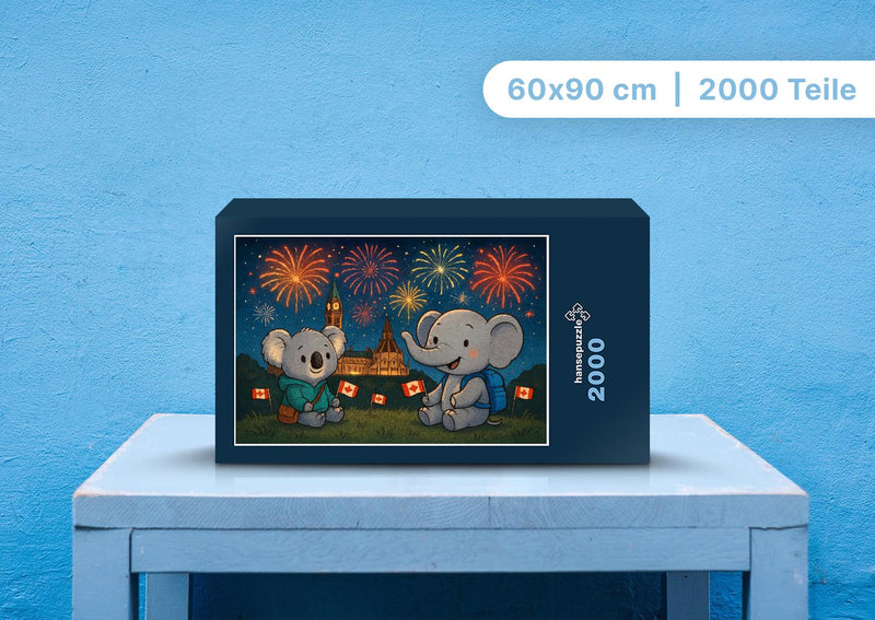 111357 Kinder - Kiki und Raffi Puzzle
