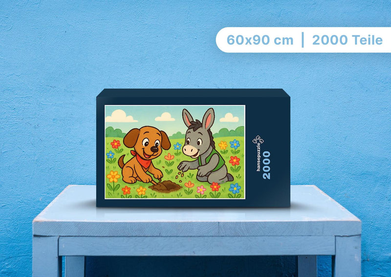 110672 Kinder - Wuff und Huf Puzzle