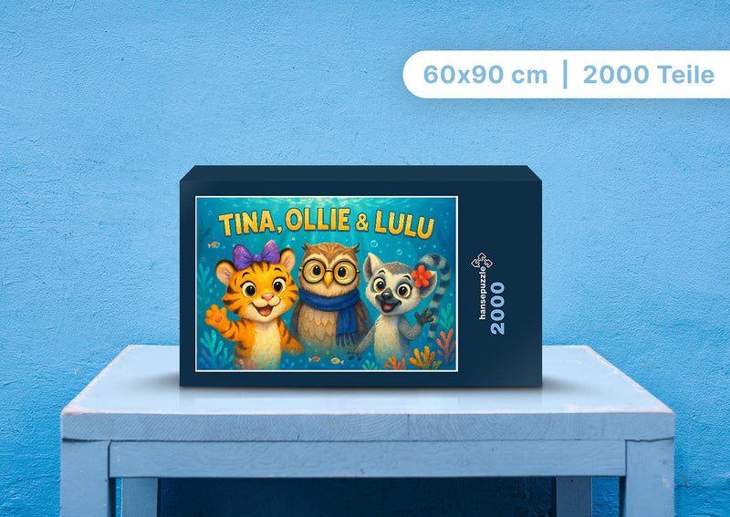 111977 Kinder - Tina, Ollie und Lulu Puzzle