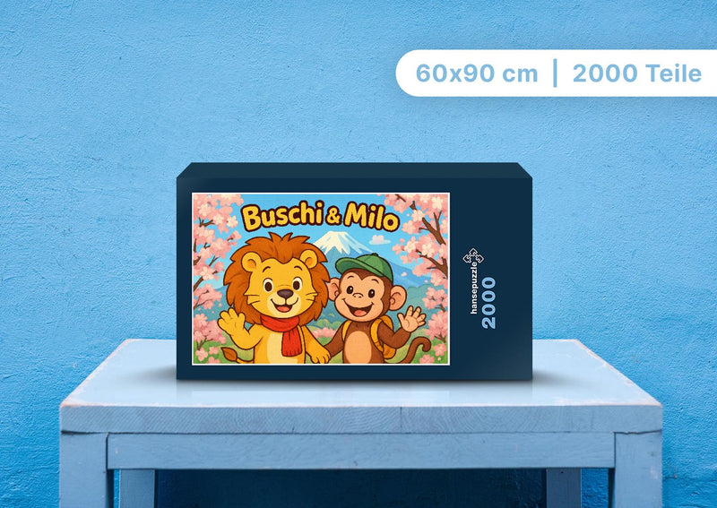 110887 Kinder - Buschi und Milo Puzzle
