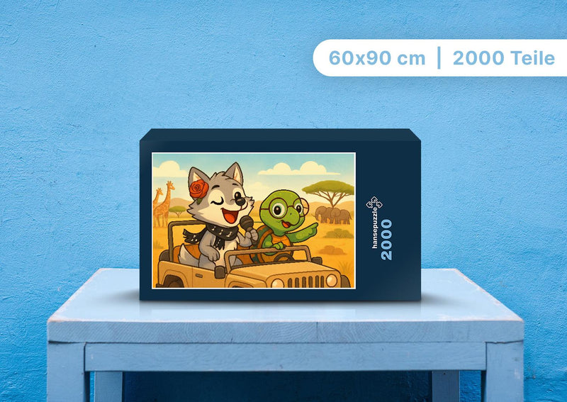 112077 Kinder - Rose und Taz Puzzle