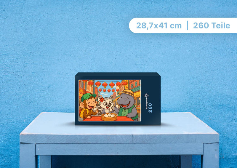 111829 Kinder - Milo, Lulu und Sash Puzzle