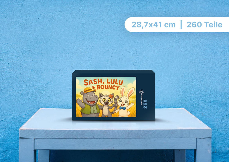 110534 Kinder - Sash, Lulu und Bouncy Puzzle