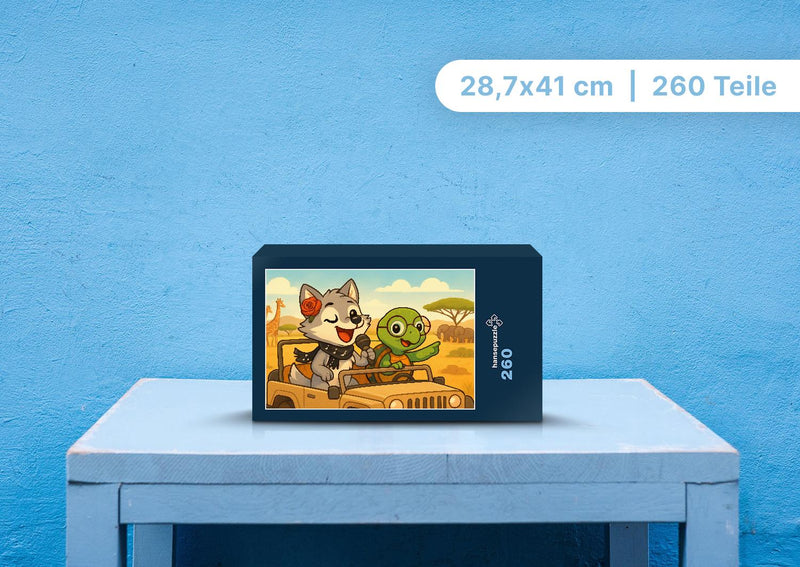 112074 Kinder - Rose und Taz Puzzle