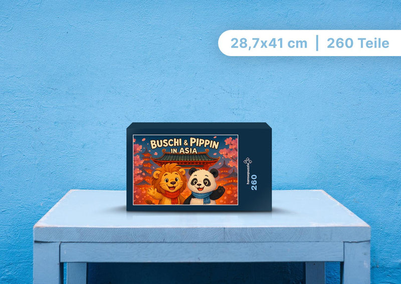 111384 Kinder - Buschi und Pippin Puzzle