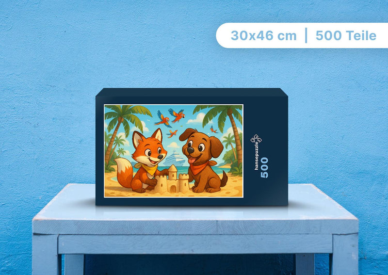 111660 Kinder - Finn und Wuff Puzzle