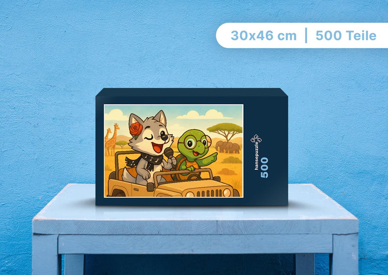 112075 Kinder - Rose und Taz Puzzle