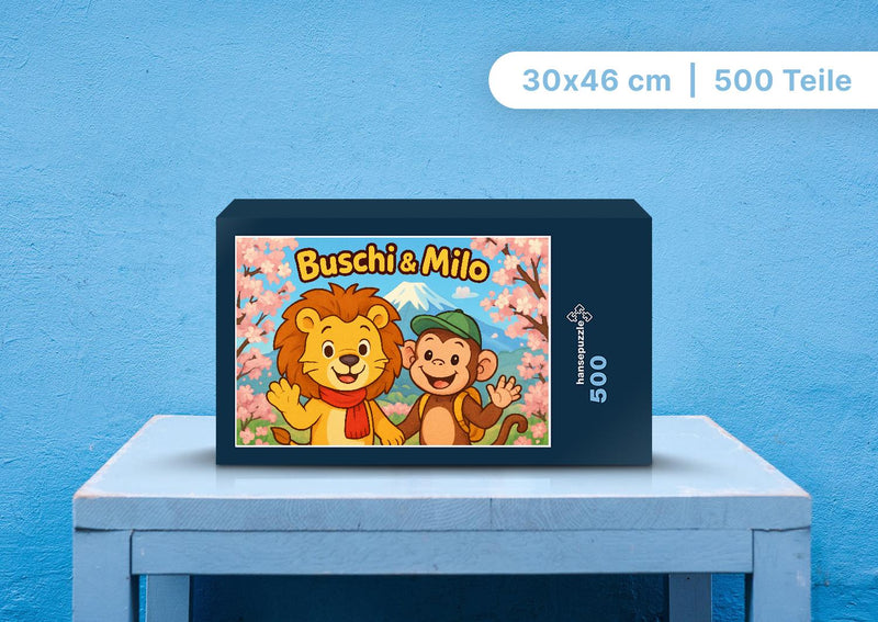 110885 Kinder - Buschi und Milo Puzzle