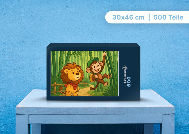 110915 Kinder - Buschi und Milo Puzzle