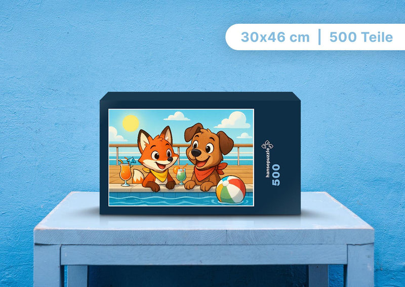 111675 Kinder - Finn und Wuff Puzzle
