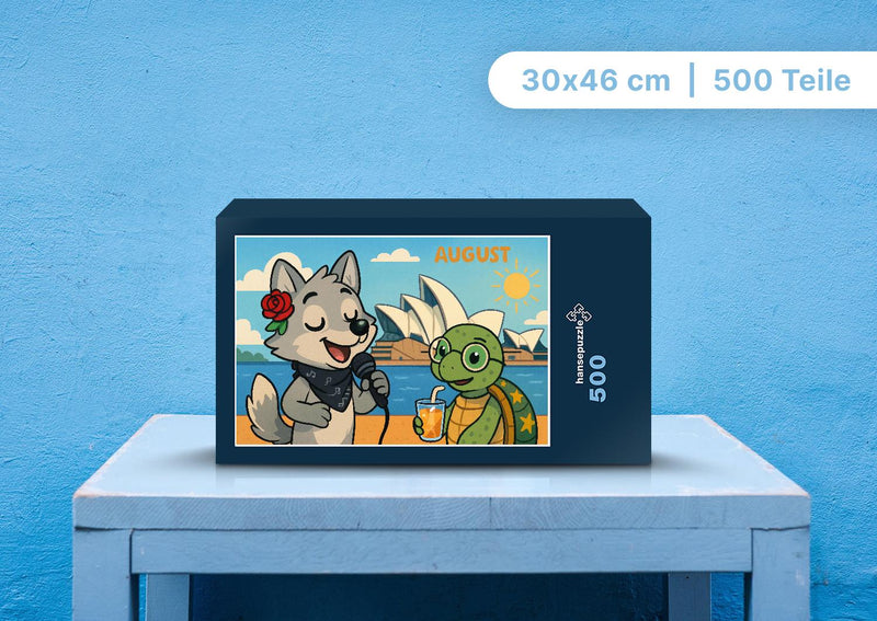 112080 Kinder - Rose und Taz Puzzle