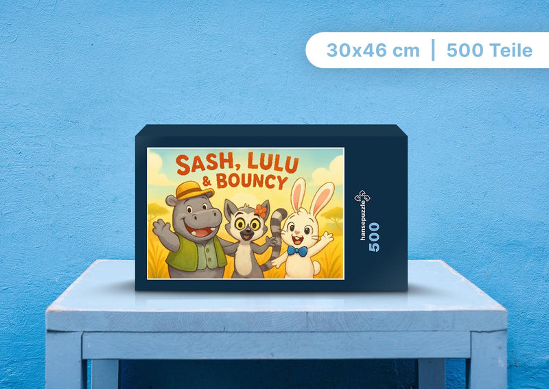 110535 Kinder - Sash, Lulu und Bouncy Puzzle