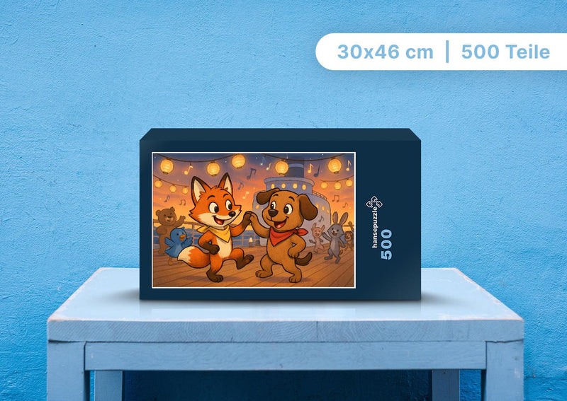 111680 Kinder - Finn und Wuff Puzzle