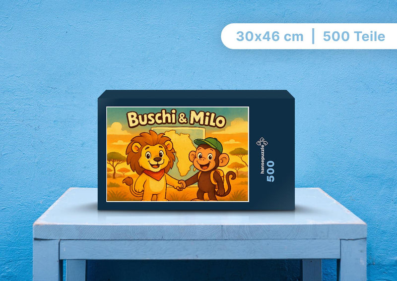 110820 Kinder - Buschi und Milo Puzzle