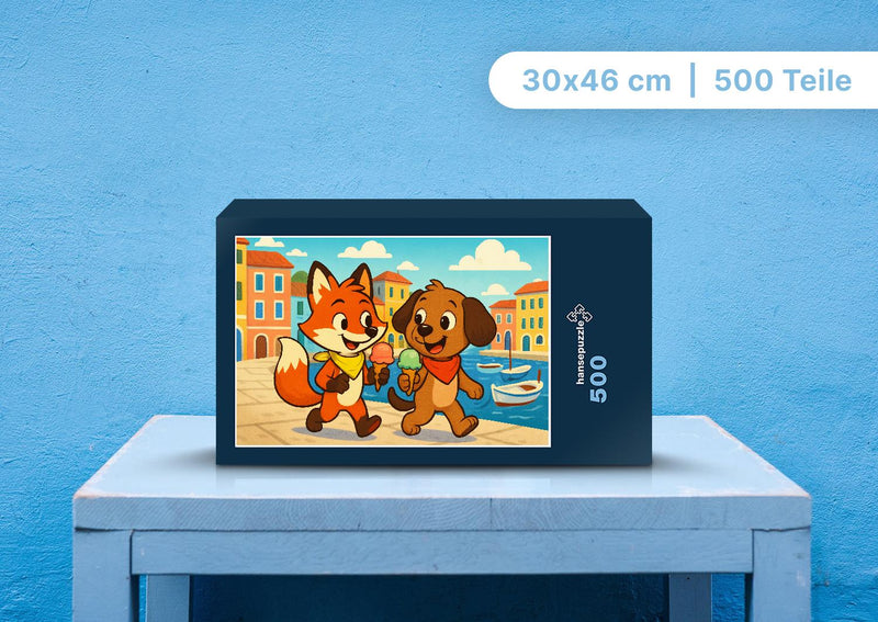 111685 Kinder - Finn und Wuff Puzzle