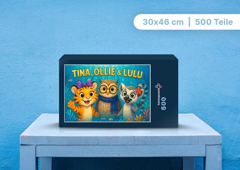 111975 Kinder - Tina, Ollie und Lulu Puzzle
