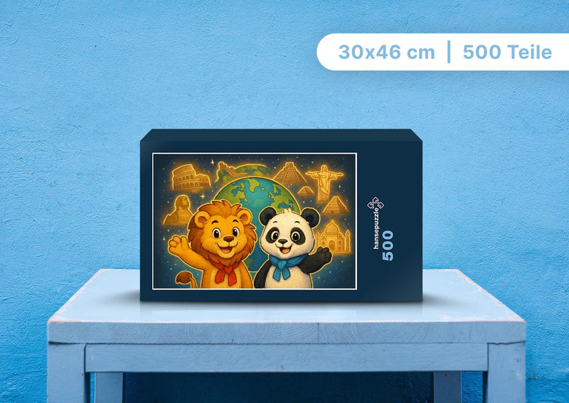 111450 Kinder - Buschi und Pippin Puzzle