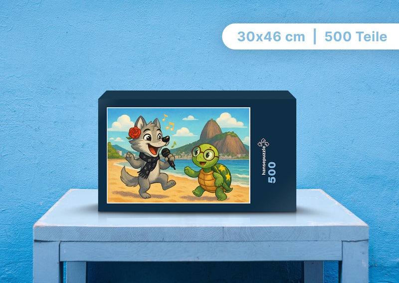 112070 Kinder - Rose und Taz Puzzle