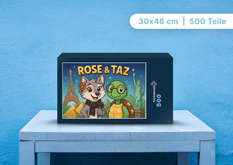 112040 Kinder - Rose und Taz Puzzle