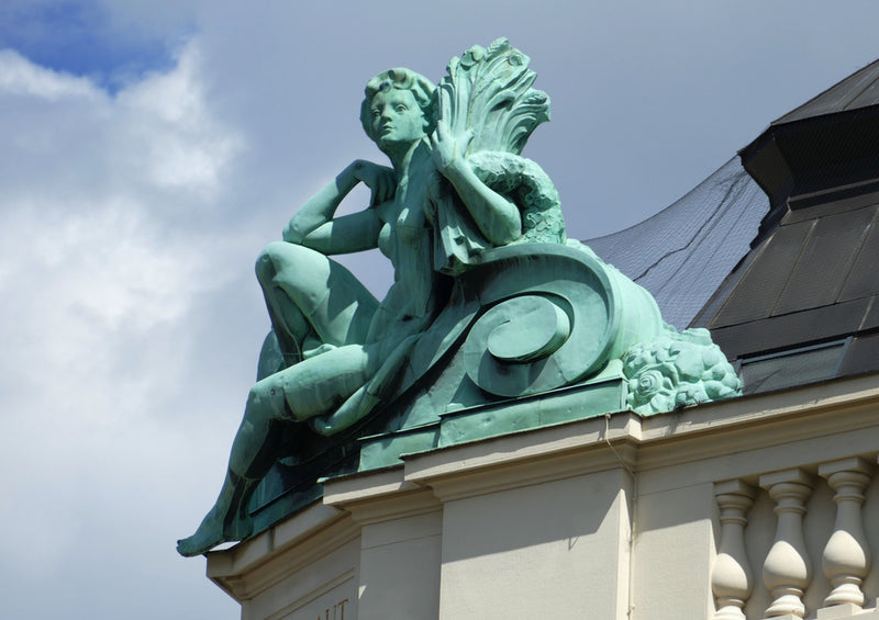 67099 Gebäude - Skulptur