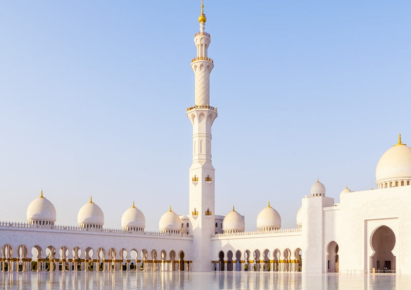 50437 Reisen - weiße Moschee Puzzle