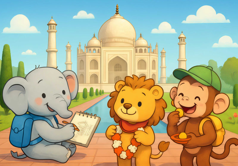 110998 Kinder - Raffi, Buschi und Milo Puzzle