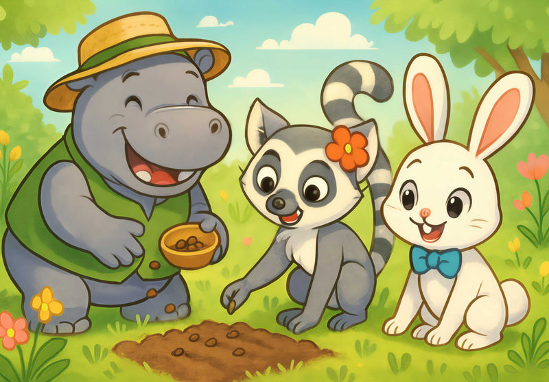 110498 Kinder - Sash, Lulu und Bouncy Puzzle