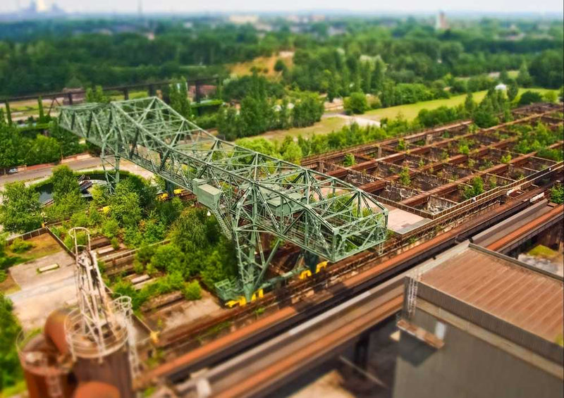 54469 Industrie - Fabrikgebäude Puzzle