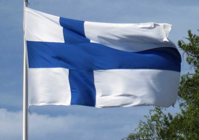 50692 Hintergründe - Flagge von Finnland Puzzle