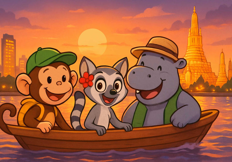 111813 Kinder - Milo, Lulu und Sash Puzzle