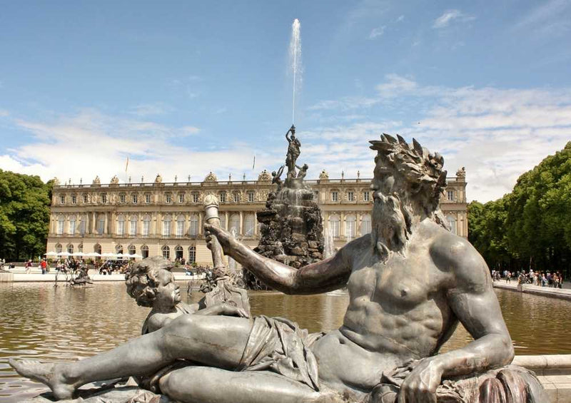 62050 Gebäude - Schlossgarten Puzzle