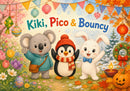 113679 Kinder - Kiki, Pico und Bouncy Puzzle