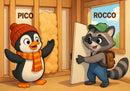 111878 Kinder - Pico und Rocco Puzzle