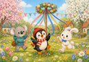 113704 Kinder - Kiki, Pico und Bouncy Puzzle