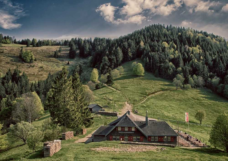 47983 Reisen - Berghütte Puzzle