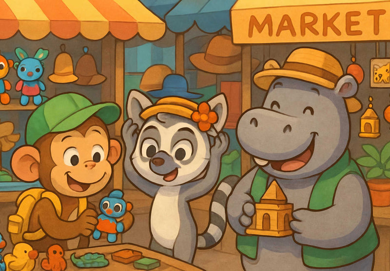 111818 Kinder - Milo, Lulu und Sash Puzzle
