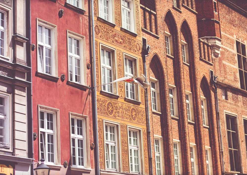 51542 Hintergründe - Stadthäuser Puzzle