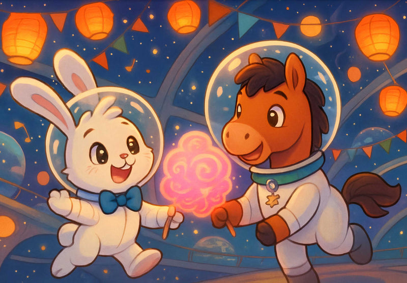 111948 Kinder - Bouncy und Huf Puzzle