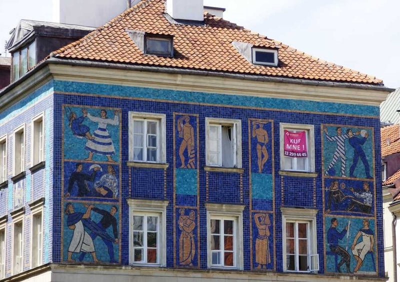 51551 Hintergründe - Gebäude Puzzle