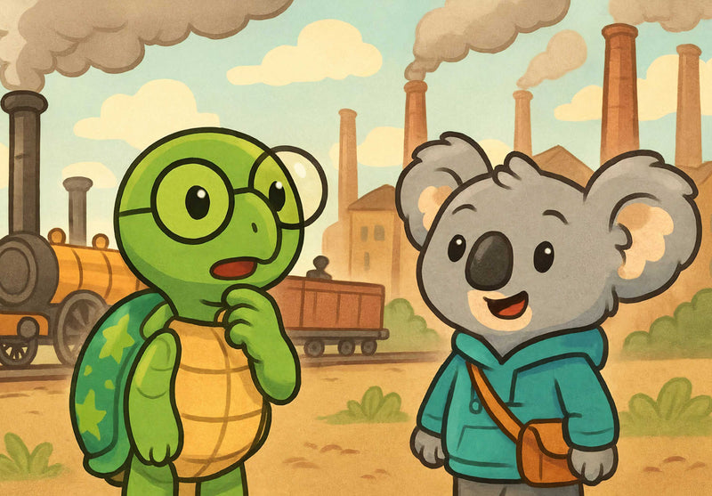 112541 Kinder - Taz die Schildkröte, Kiki der Koala Puzzle