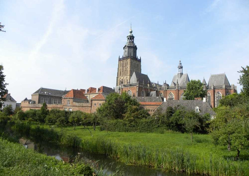 51486 Hintergründe - Alte Stadt Puzzle