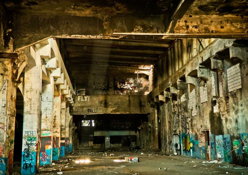 67943 Industrie - alte Lagerhalle