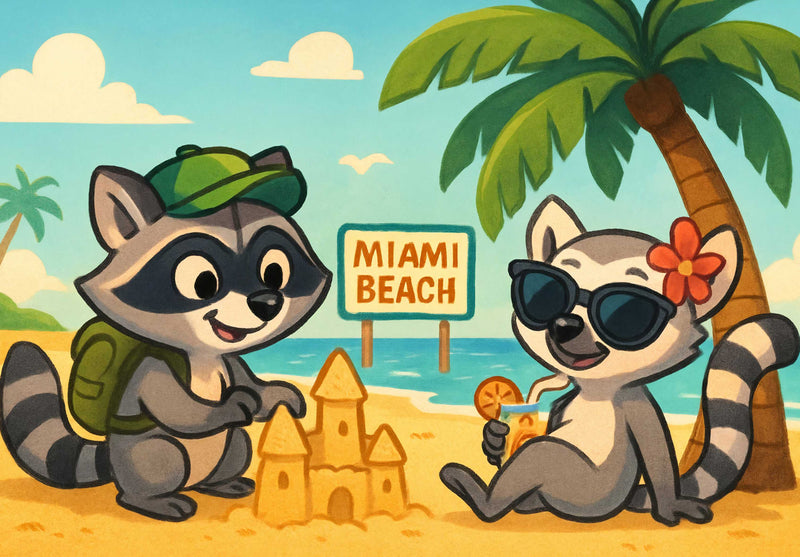 111283 Kinder - Rocco und Lulu Puzzle