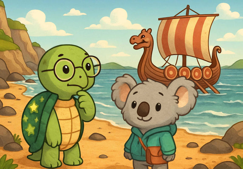 112526 Kinder - Taz die Schildkröte, Kiki der Koala Puzzle