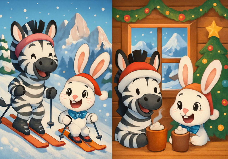 111183 Kinder - Zara und Bouncy Puzzle