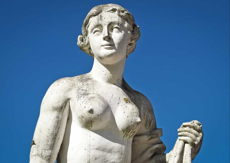 65577 Menschen - Steinstatue