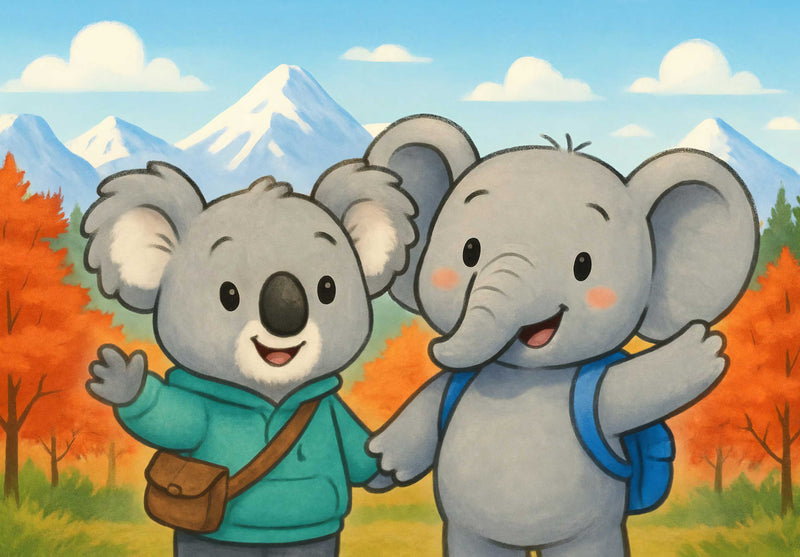 111318 Kinder - Kiki und Raffi Puzzle
