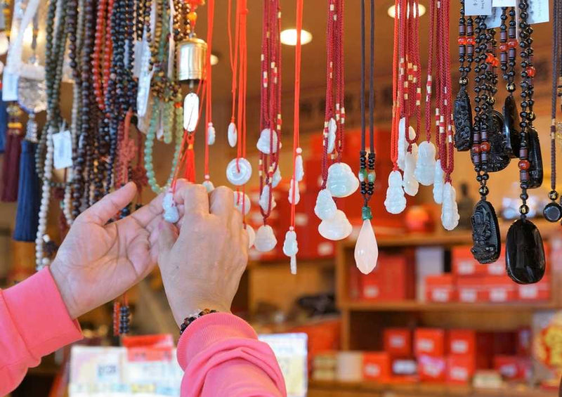 58668 Hintergründe - selbstgemachter Schmuck Puzzle