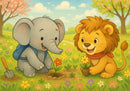 110338 Kinder - Raffi und Buschi Puzzle